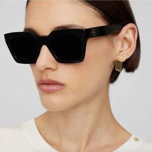 NWT Anine Bing Indio Sunglasses Black